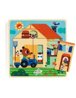 Djeco 3 Layers Puzzle - Chez Gaby