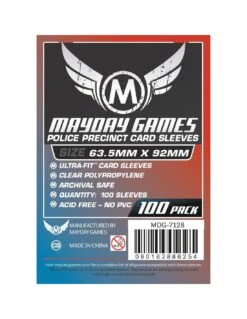Mayday: 63,5mm X 92mm: Card Game Size (100 Stuks)
