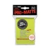 Ultra Pro 66mm X 91mm Pro-Matte Bright Yellow
