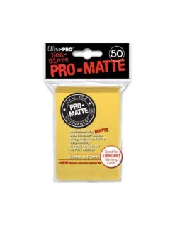 Ultra Pro 66mm X 91mm Pro-Matte Yellow