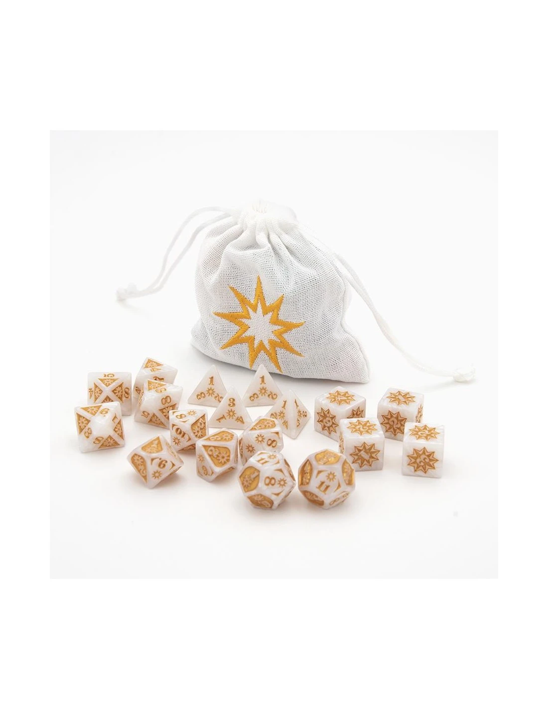 Dice Set Radiant Damage (18) 1 Dice Set Radiant Damage (18)