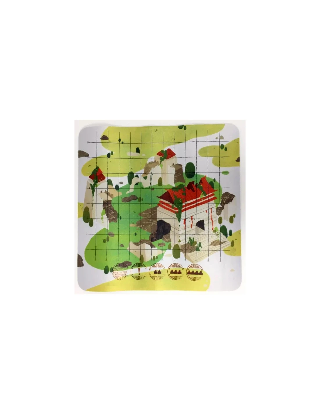 Dragon Castle - Central Board Playmat 1 Dragon Castle - Central Board Playmat