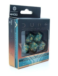 Dune RPG Atreides Dice Set