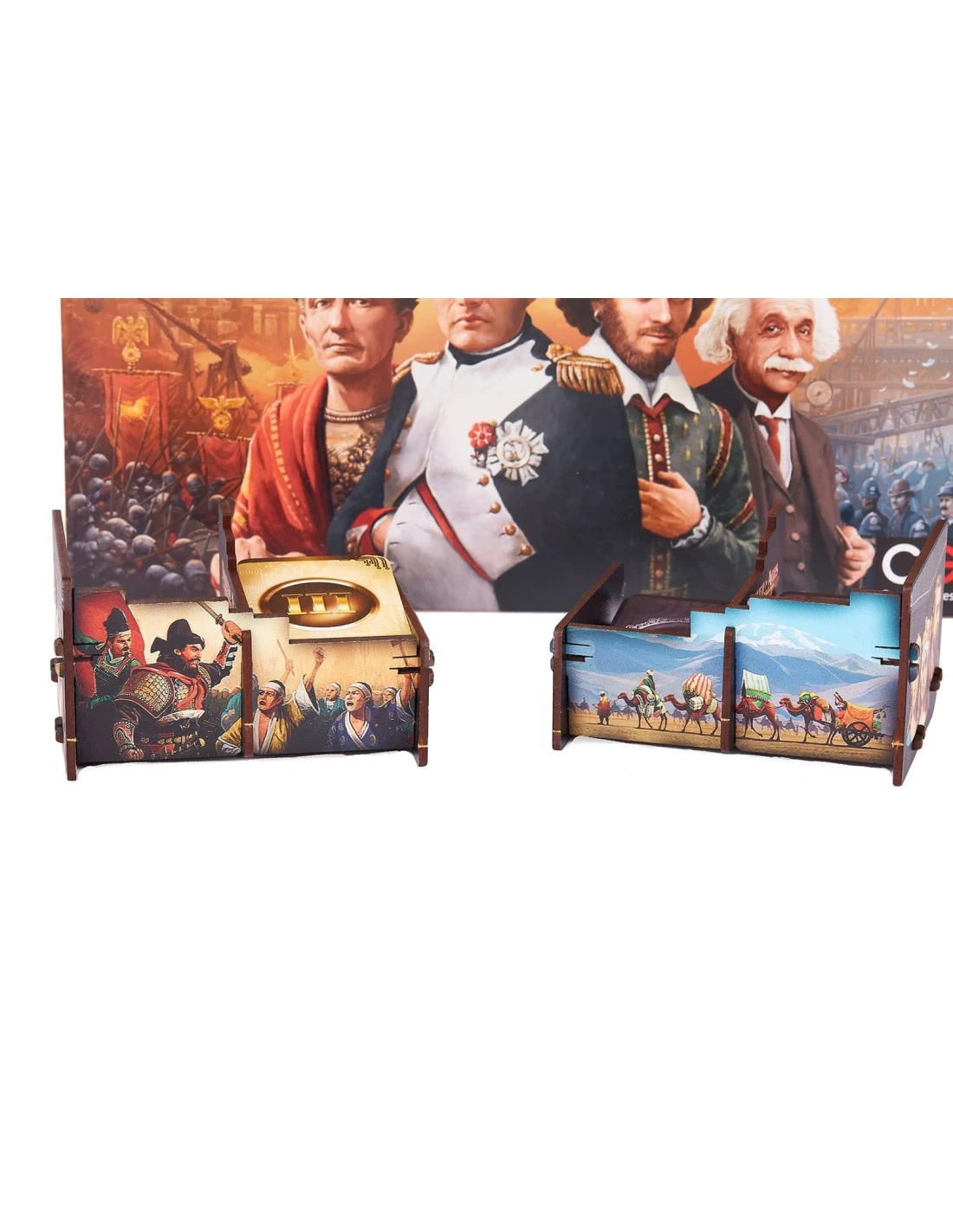 E-Raptor Insert: Through The Ages: A New Story Of Civilization + Expansion Organizer... 2 E-Raptor Insert: Through The Ages: A New Story Of Civilization + Expansion Organizer... - Afbeelding 2