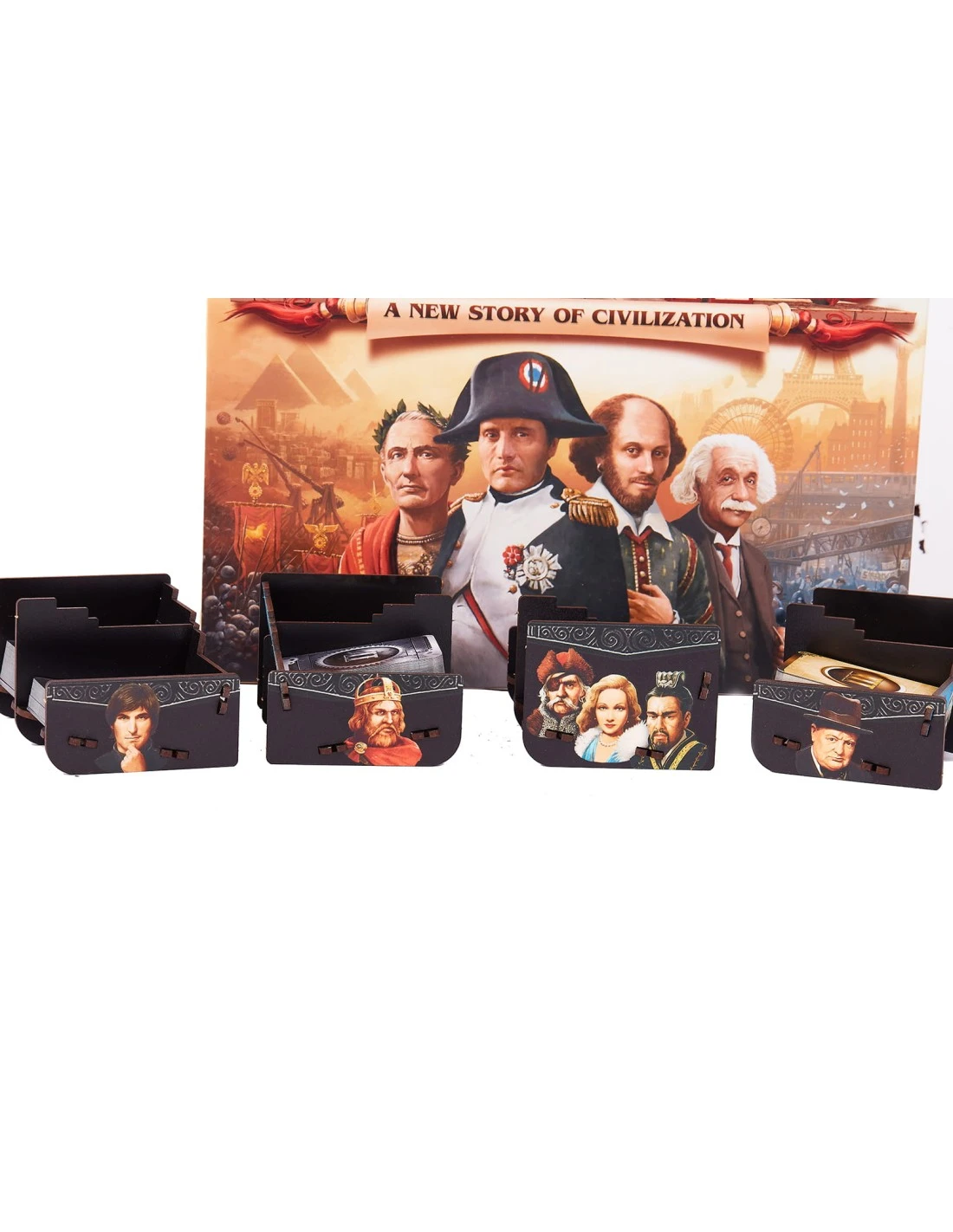 E-Raptor Insert: Through The Ages: A New Story Of Civilization + Expansion Organizer... 4 E-Raptor Insert: Through The Ages: A New Story Of Civilization + Expansion Organizer... - Afbeelding 4