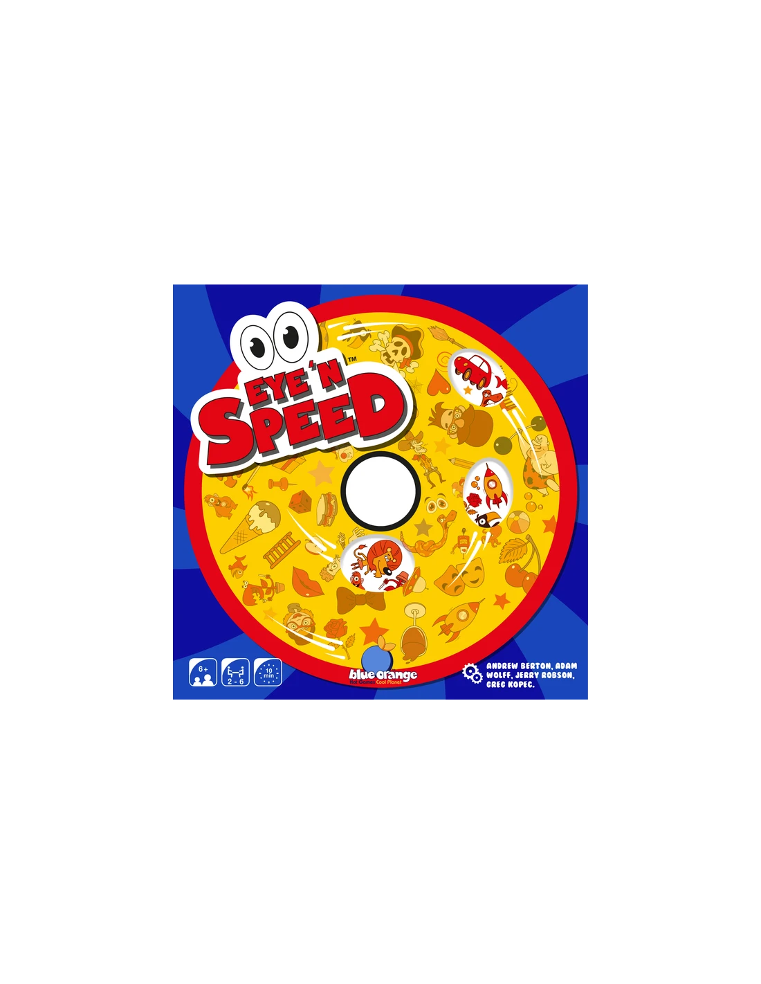 Blue Orange Eye 'N' Speed 1 Blue Orange Eye 'N' Speed