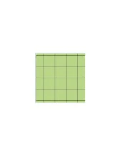 Gaming Paper: Green 1" Square Roll