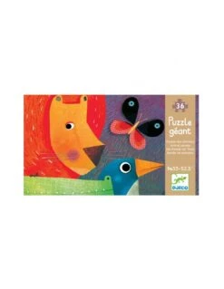 Djeco Giga Puzzel - Dieren Parade