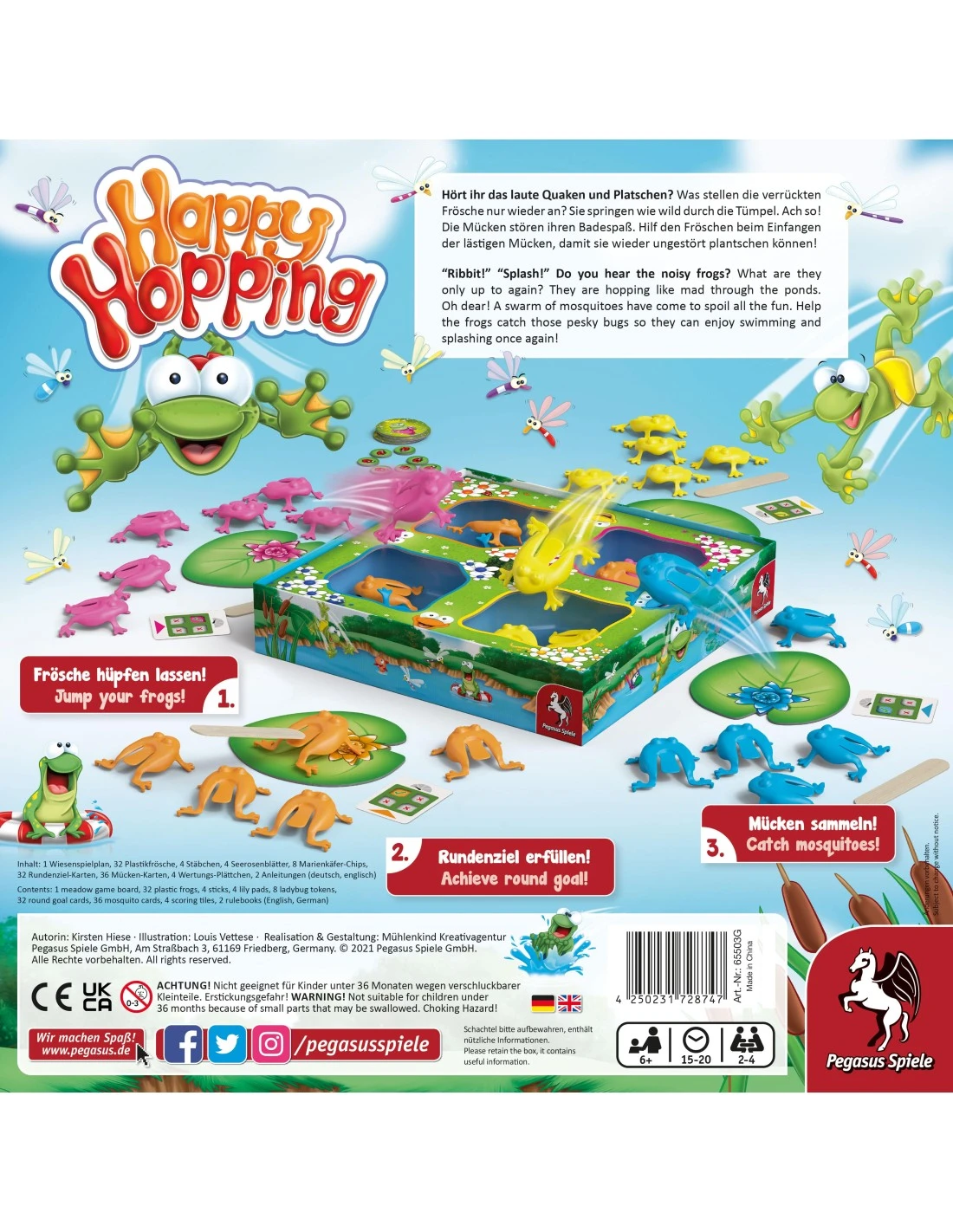 Pegasus Spiele Happy Hopping 2 Pegasus Spiele Happy Hopping - Afbeelding 2