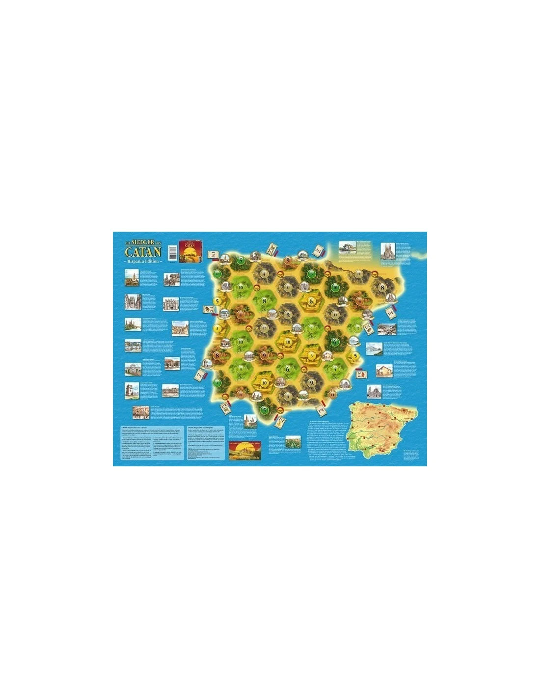 Kosmos Kaart: De Kolonisten Van Spanje (D) 1 Kosmos Kaart: De Kolonisten Van Spanje (D)