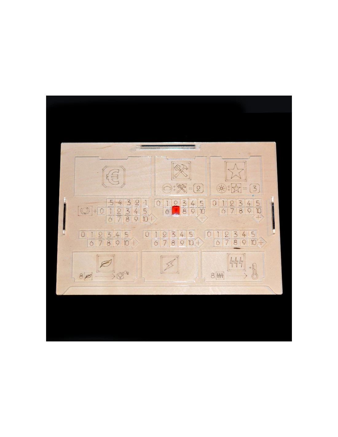 Laserox Terraforming Mars Overlay - Engraved 1 Laserox Terraforming Mars Overlay - Engraved