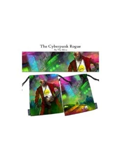 Legendary Dice Bag XL: The Cyberpunk Rogue
