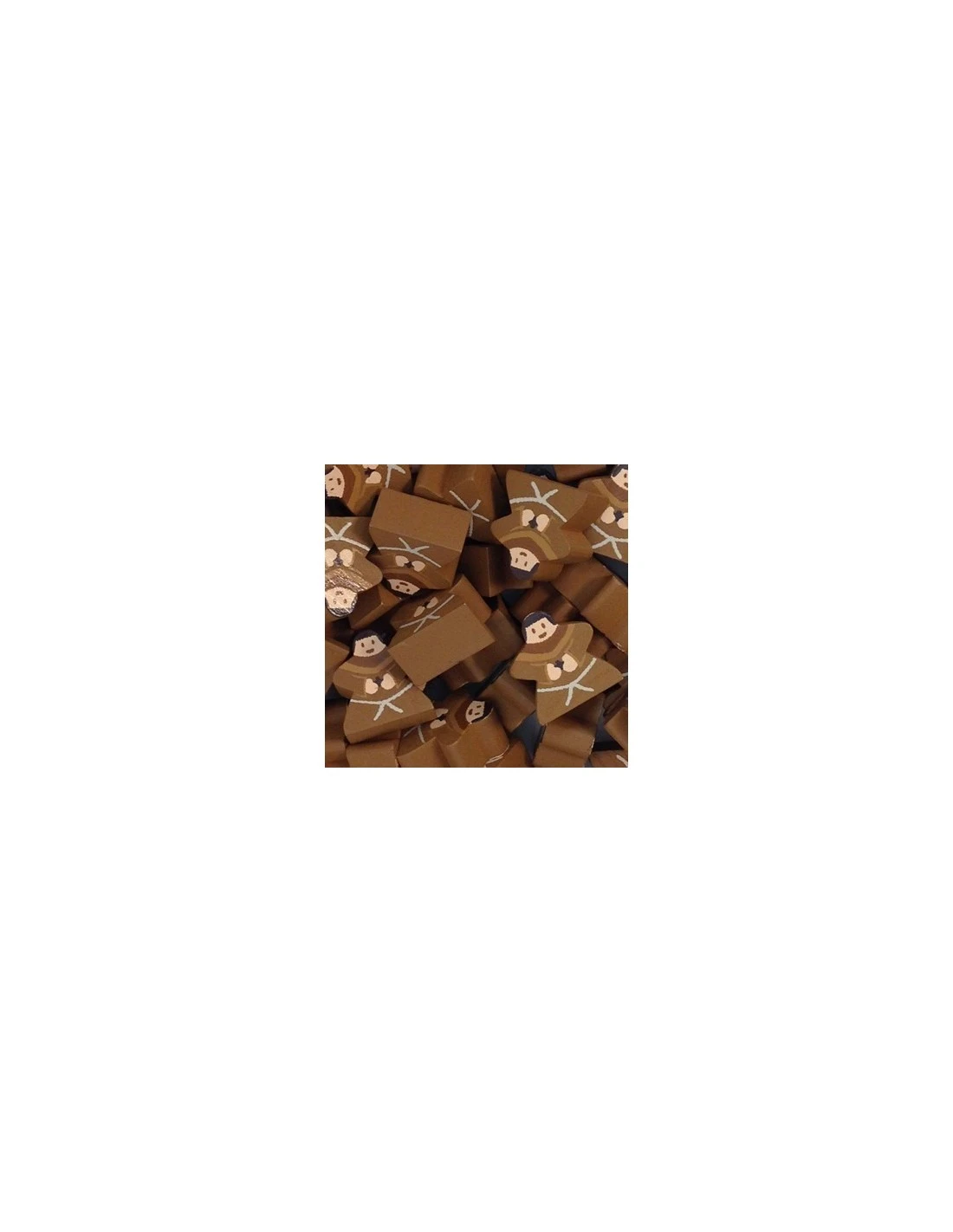 Meeple - Monnik 1 Meeple - Monnik