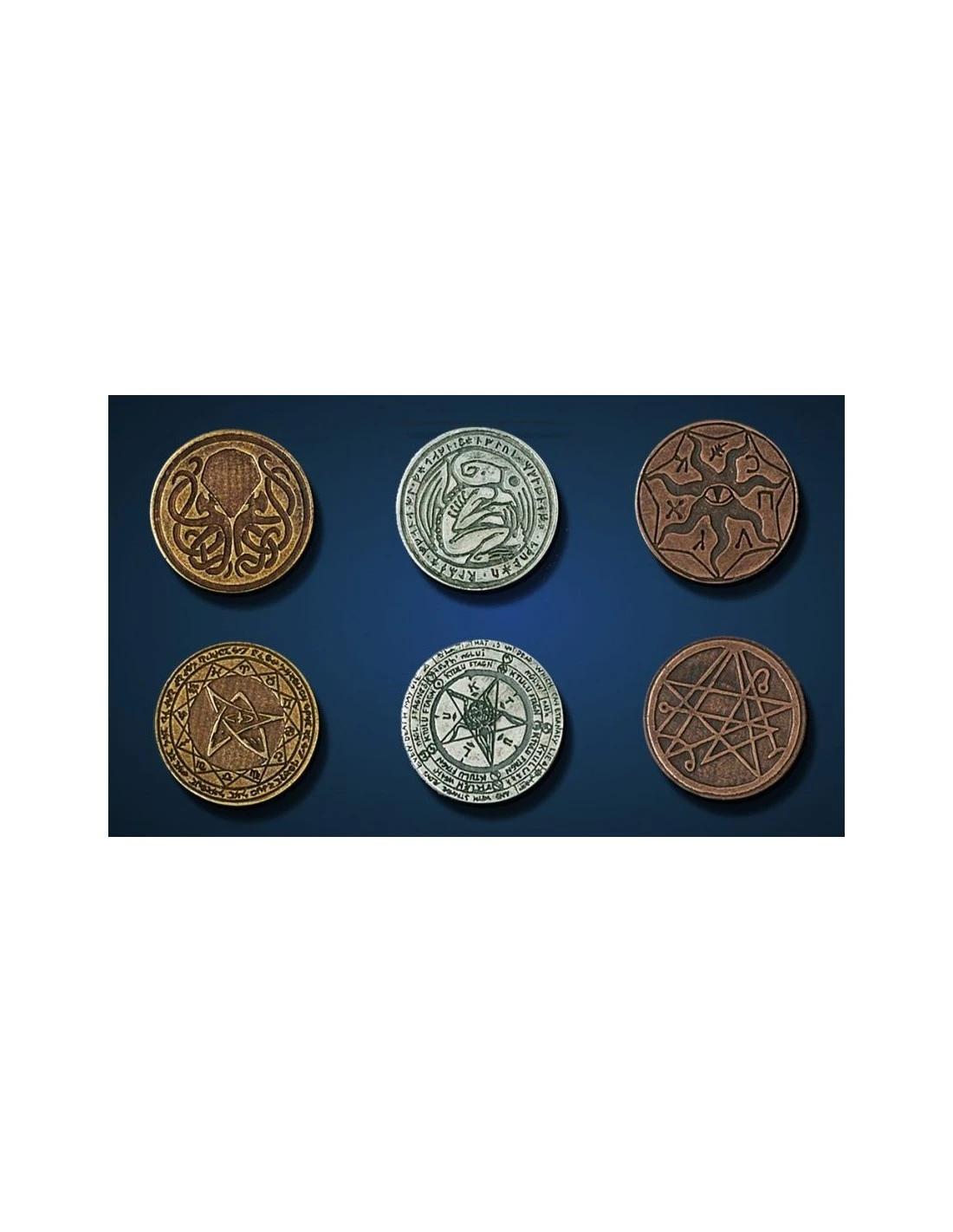 Metalen Munt - Cthulhu 1 Metalen Munt - Cthulhu