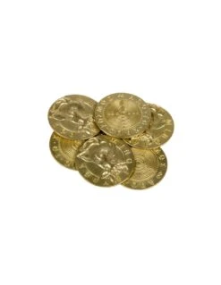 Mythological Monsters Themed Gaming Coins - Jumbo 35mm (6-Pack)
