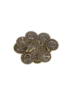 Mythological Monsters Themed Gaming Coins - Medium 25mm (12-Pack)