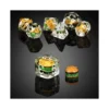 Resin Dice Set (7) Hamburger