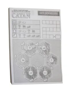 Kosmos Schrijfblok Kolonisten Van Catan Dobbelspel