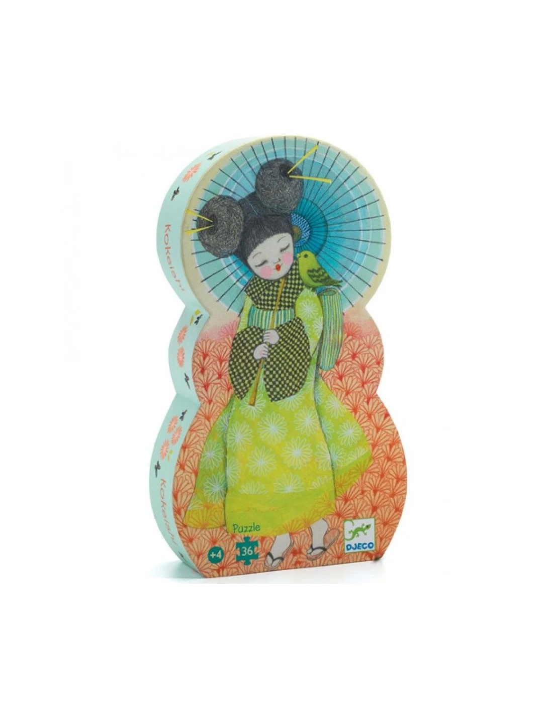 Djeco SILHOUETTE PUZZLE - Kokeishi (36 Pcs) 1 Djeco SILHOUETTE PUZZLE - Kokeishi (36 Pcs)