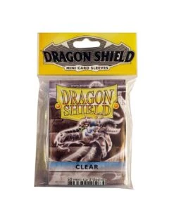 SLEEVES Dragon Shield Mini 59mm X 86mm - Clear (50pcs)