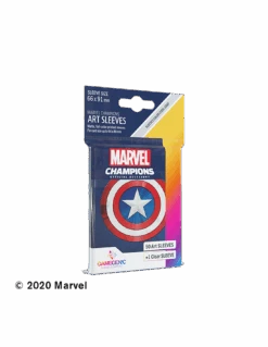 Gamegenic SLEEVES Marvel Champions - Captain America 66mm X 91mm (50 Stuks)