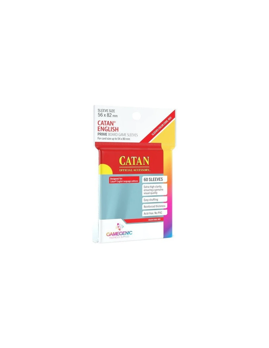 Gamegenic SLEEVES PRIME Catan Sleeves 56x82 Mm 1 Gamegenic SLEEVES PRIME Catan Sleeves 56x82 Mm