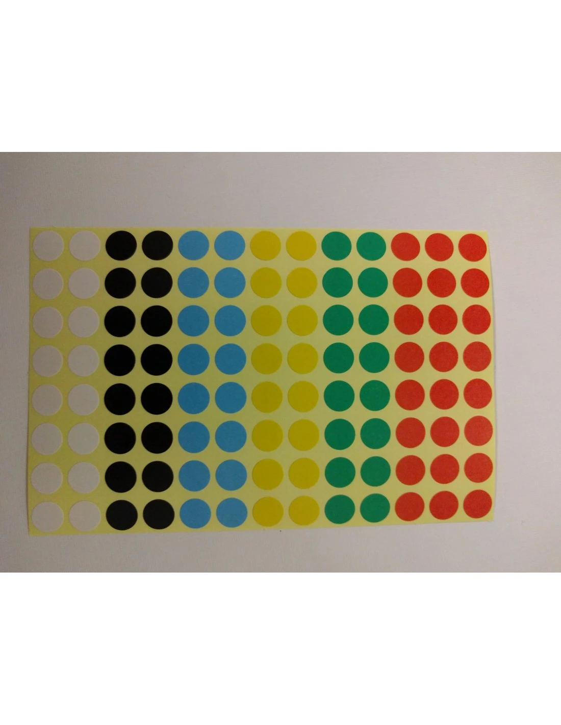 Stickervel Stippen 8mm 1 Stickervel Stippen 8mm