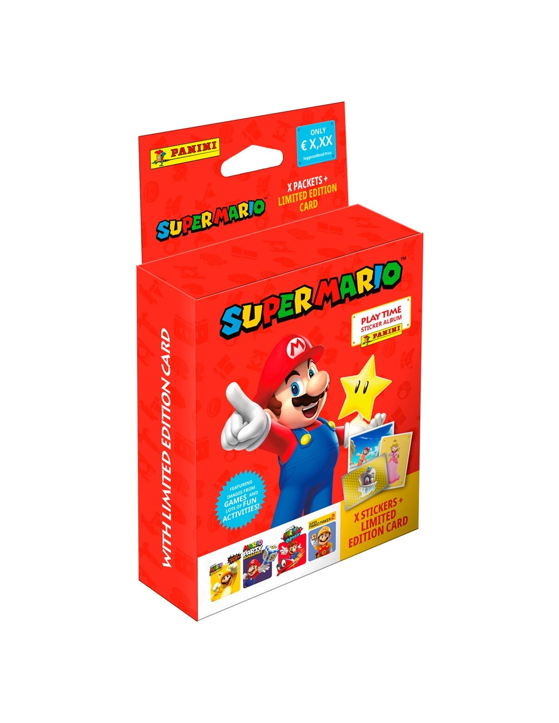 Panini Super Mario Eco Blister Pack 1 Panini Super Mario Eco Blister Pack