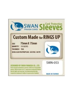 Swan: 75mm X 75mm: Sleeves (150 Stuks)