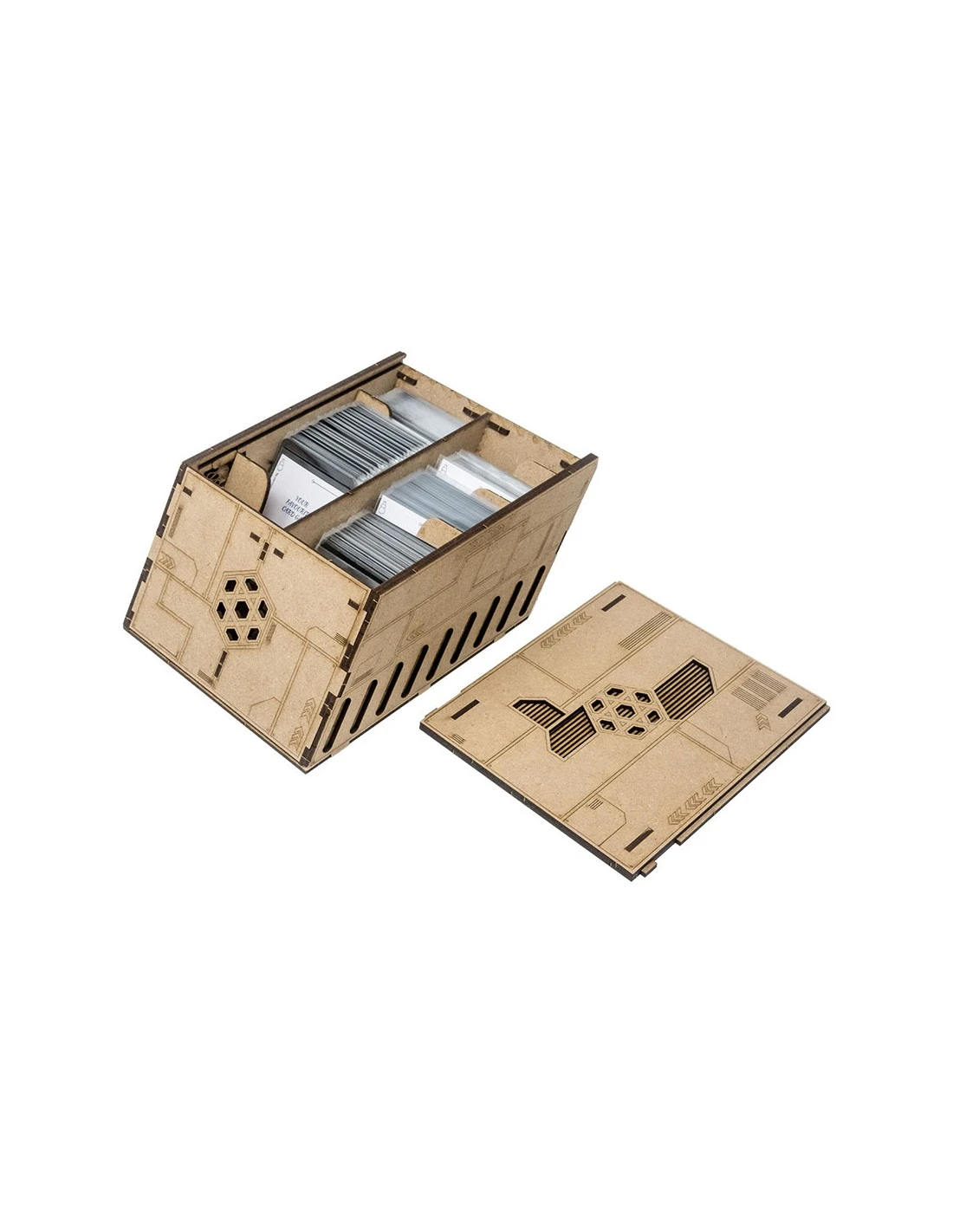 THE DICETROYERS: 500 Cards Deck Holder Ver. "Crate" 1 THE DICETROYERS: 500 Cards Deck Holder Ver. "Crate"