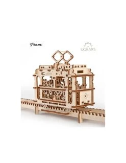 Ugears - Tram -Speelgoedserie Winkel tram 3