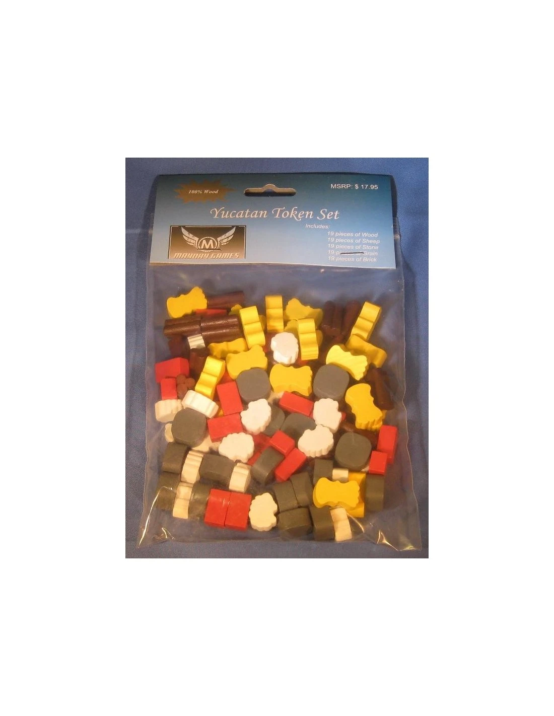 Yucatan Fiches Set (3-4 Spelers) 2 Yucatan Fiches Set (3-4 Spelers) - Afbeelding 2