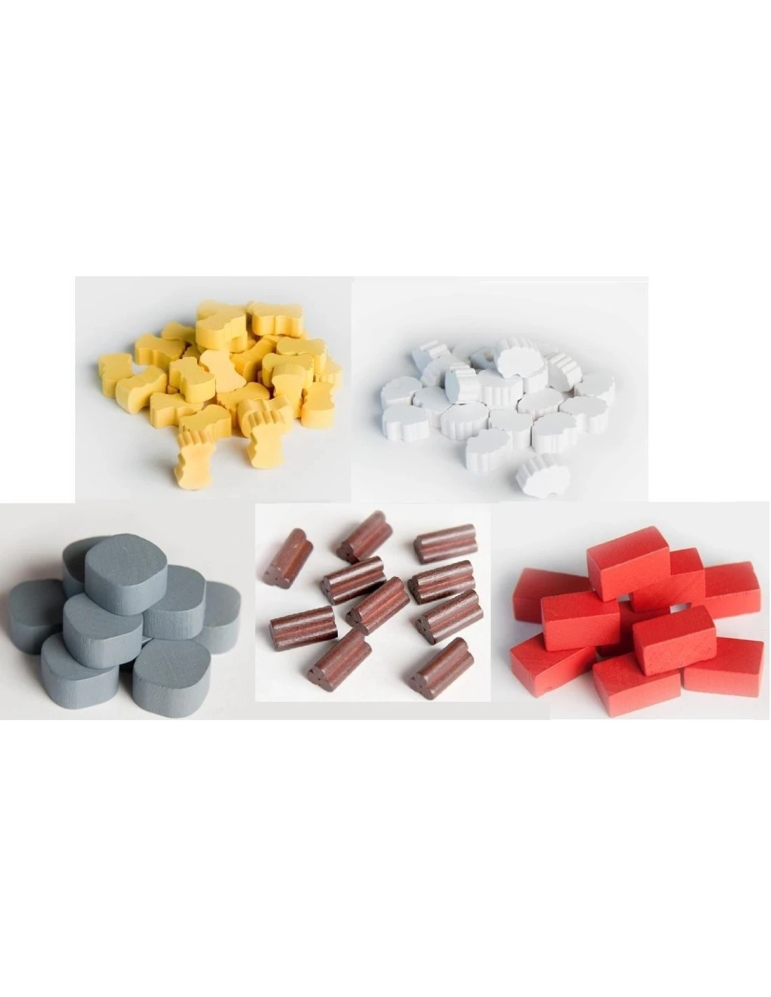 Yucatan Fiches Set (3-4 Spelers) 1 Yucatan Fiches Set (3-4 Spelers)